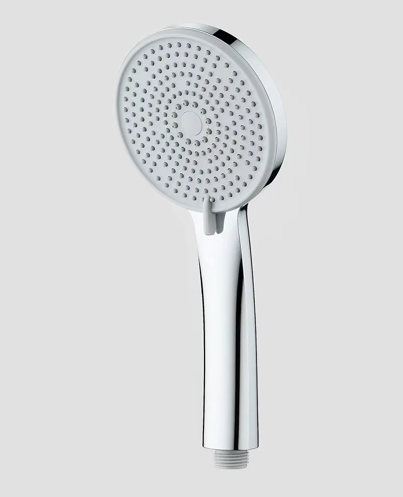 Self Cleaning Shower Head With Universal Interface